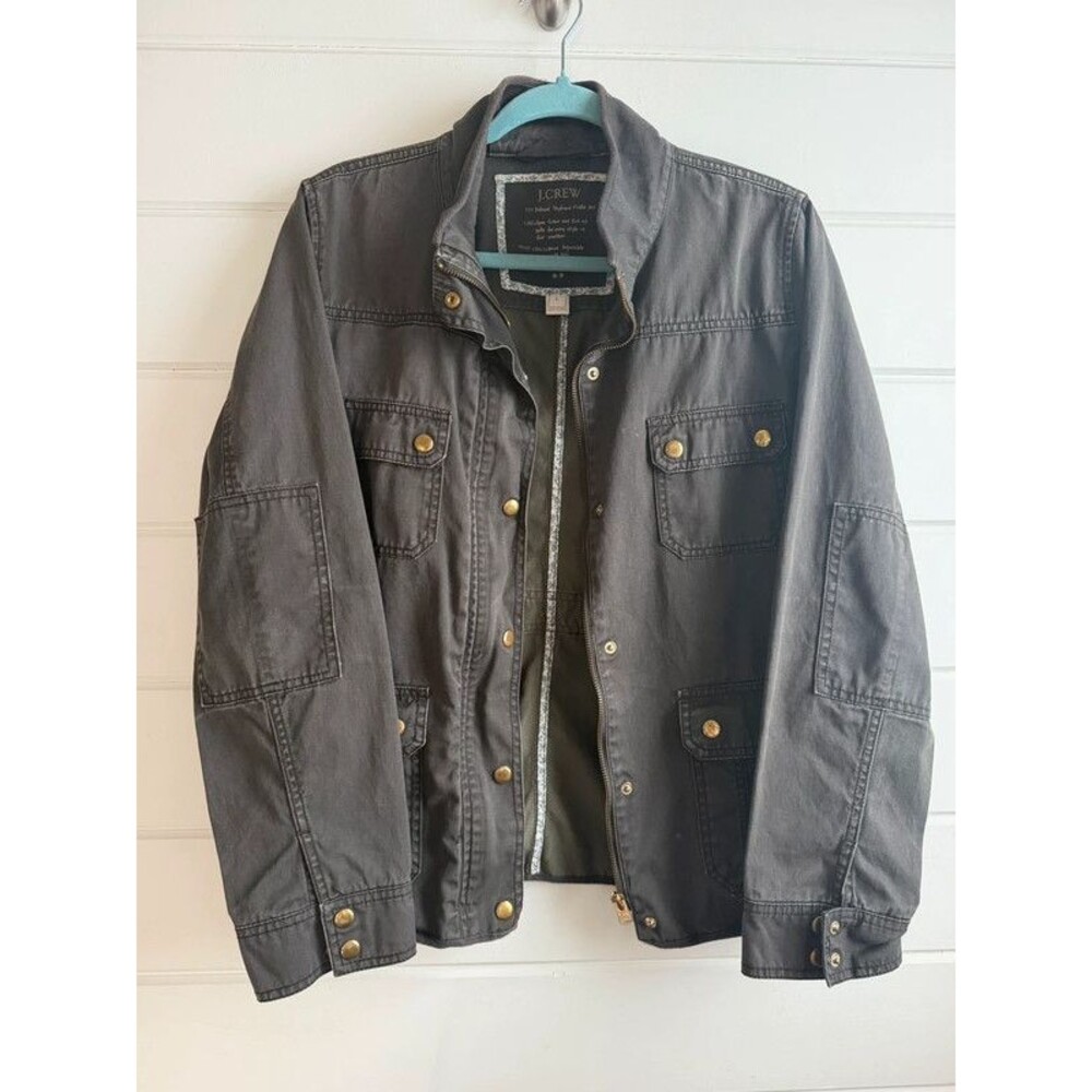 J.Crew Large Relaxed Boyfriend Field Shirt Jacket